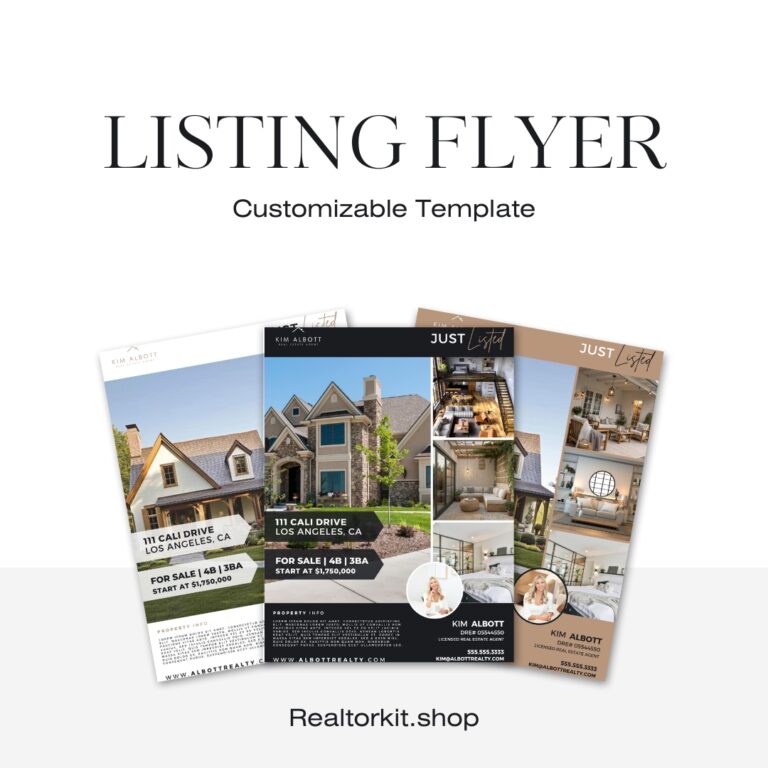Listing Flyer
