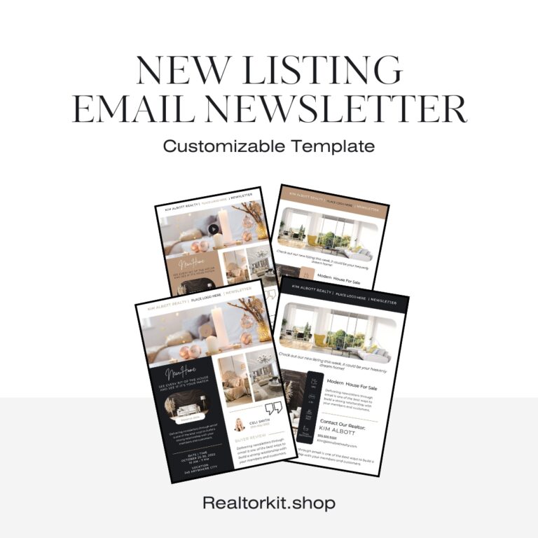 New Listing Email Newsletter